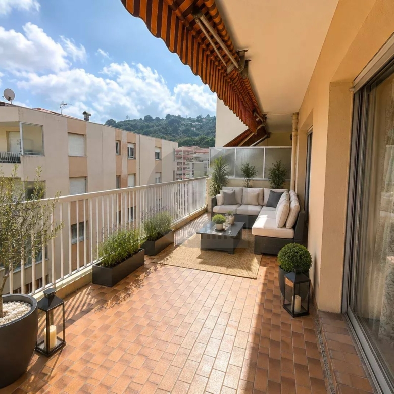 Beau 3 pièces avec grande terrasse