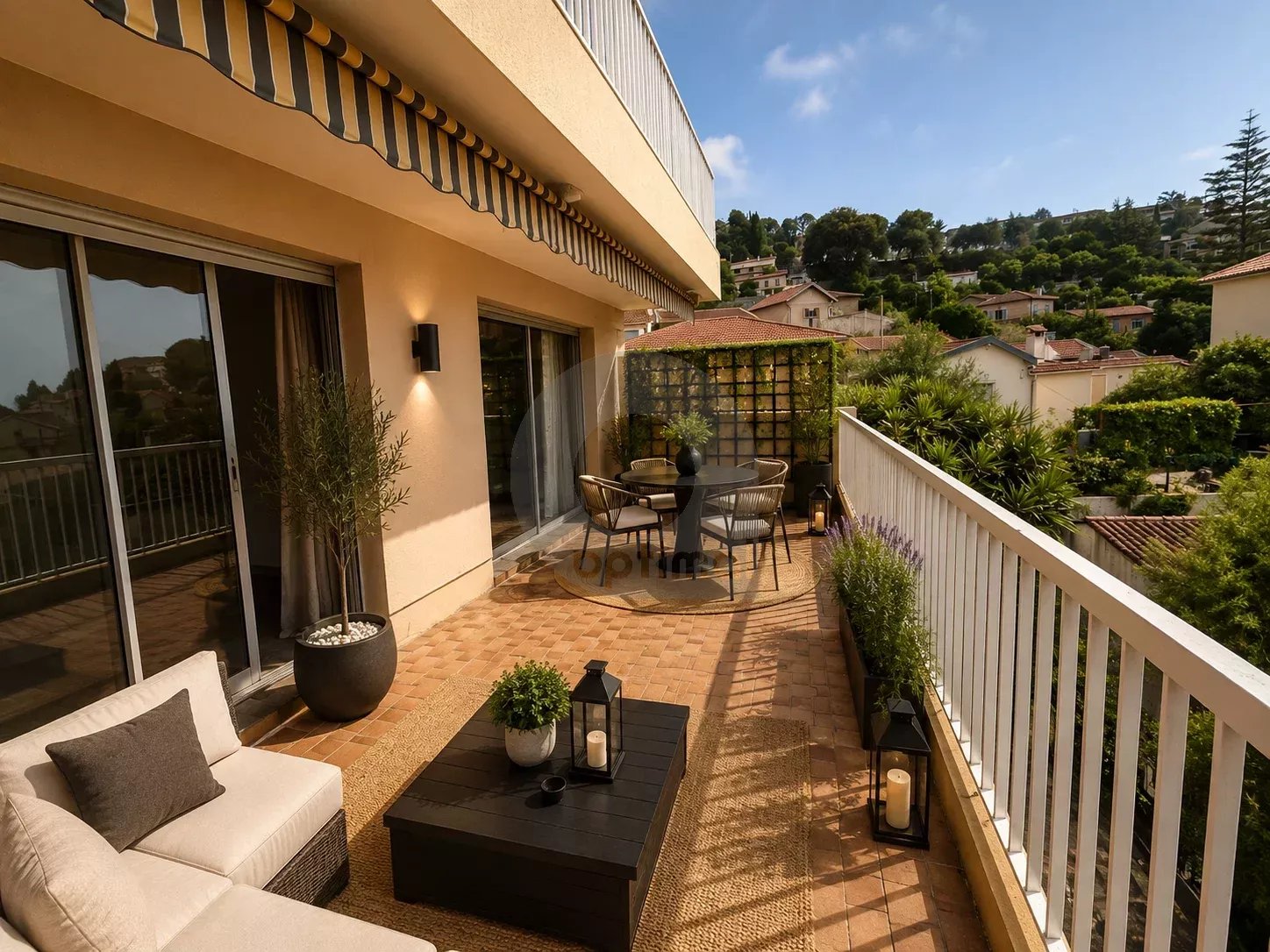 Beau 3 pièces avec grande terrasse
