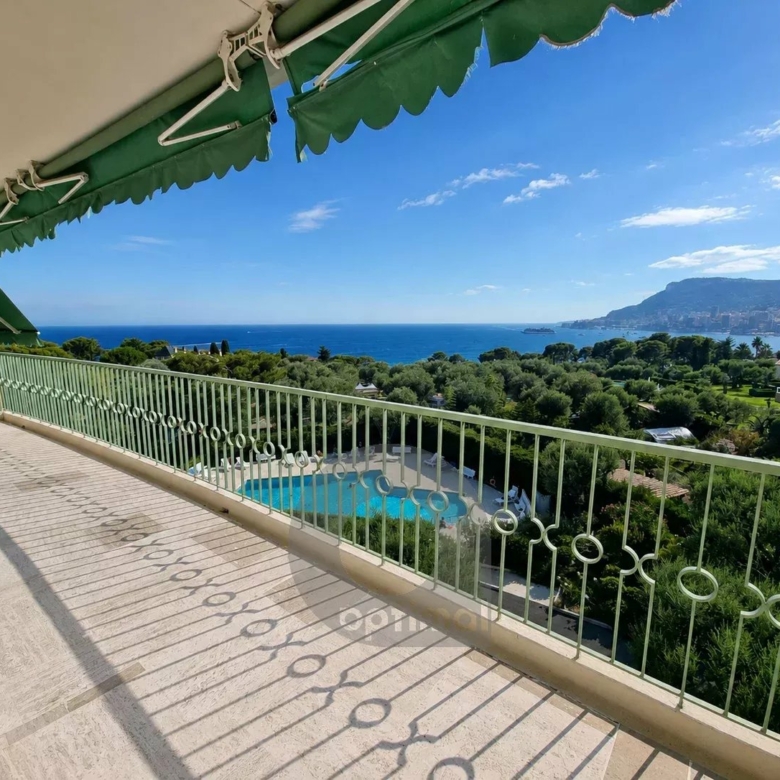 Magnifique 4 pièces au cap martin, vue panoramique mer et Monaco