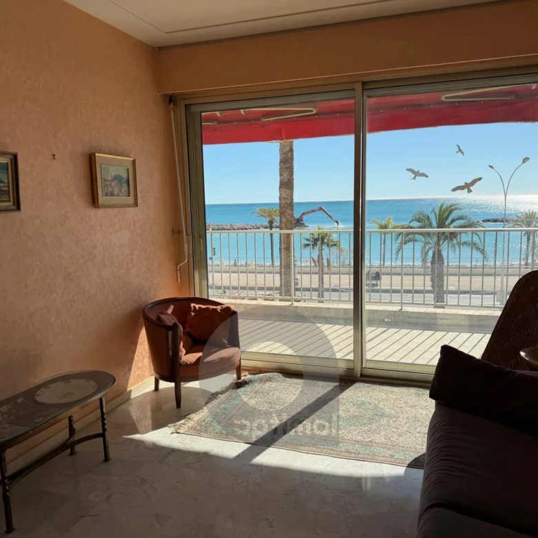 Front de Mer Grand Standing – Spacieux 3 pièces – Terrasse vue panoramique mer – Cave – Garage en option