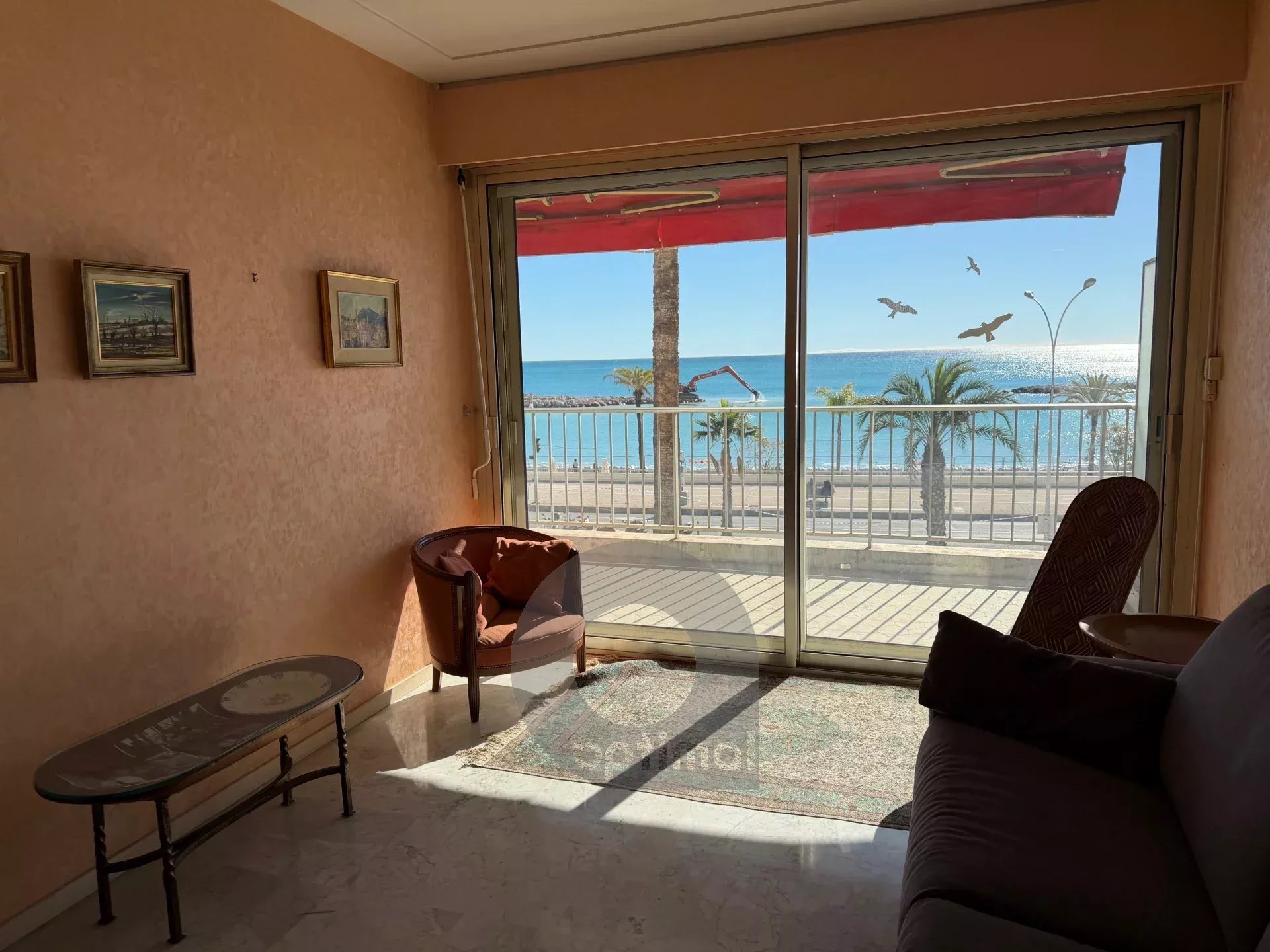 Front de Mer Grand Standing – Spacieux 3 pièces – Terrasse vue panoramique mer – Cave – Garage en option