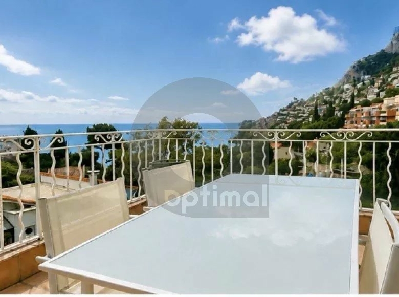VENTE APPARTEMENT DUPLEX 4P VUE MER ROQUEBRUNE CAP MARTIN-GOLFE BLEU