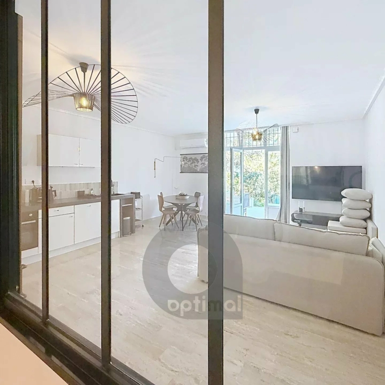 RCM Secteur Cap Martin – Résidence de Prestige – Magnifique 2 pièces en rez-de-jardin