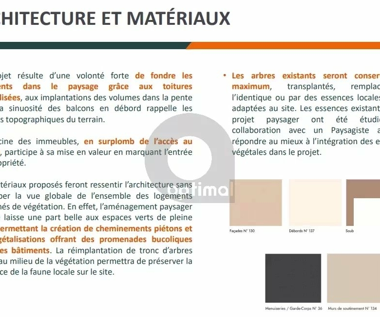EZE – PROGRAMME NEUF – Livraison Fin 2027 – 5 pieces avec terrasses + Parking en sous-sol