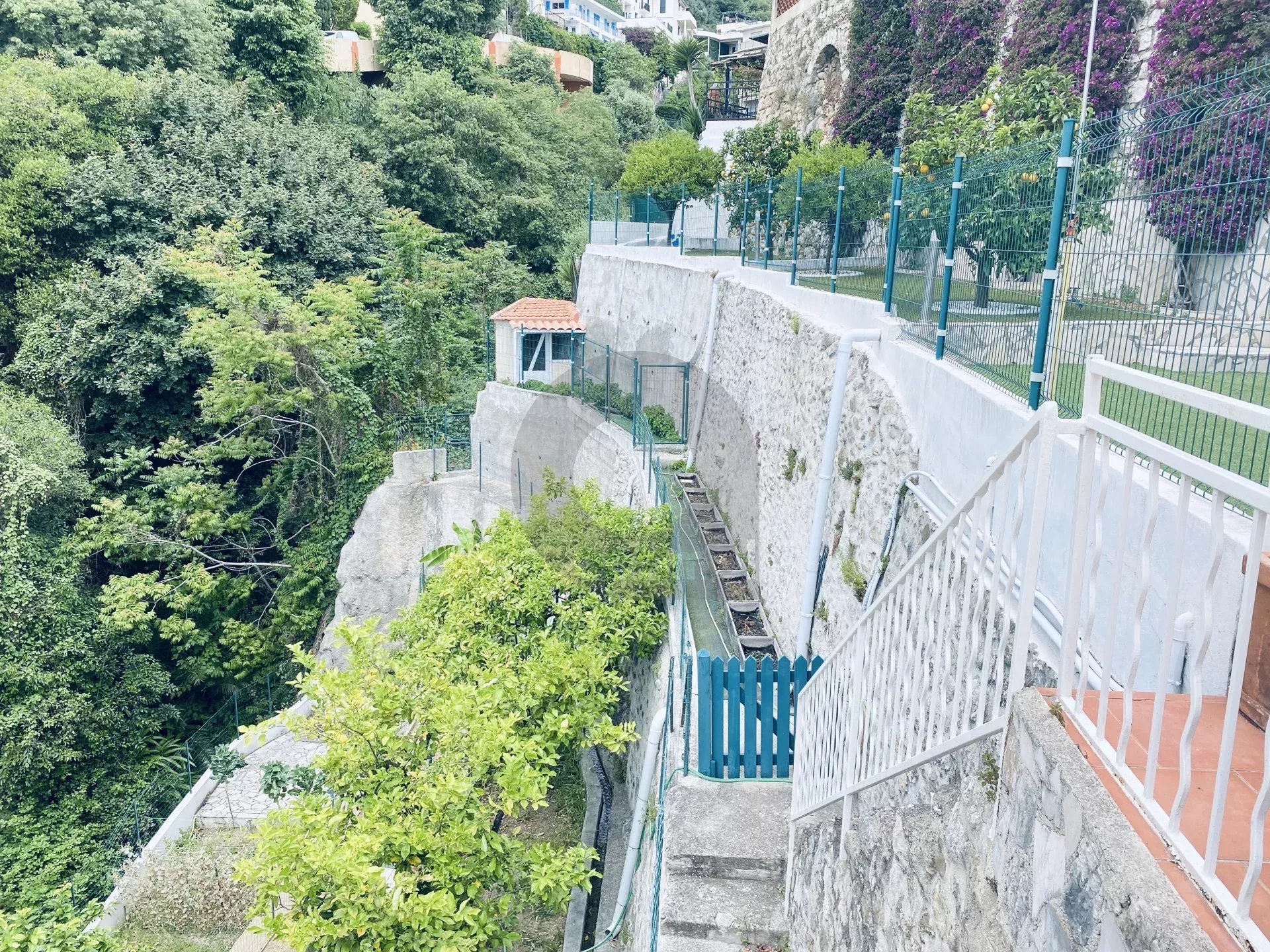 VENTE APPARTEMENT DUPLEX 4P VUE MER ROQUEBRUNE CAP MARTIN-GOLFE BLEU