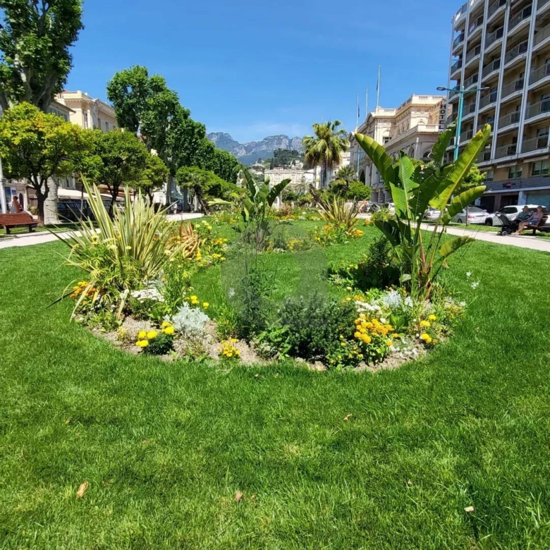 Menton Jardin Bioves – dernier étage –  Appartement triple exposition