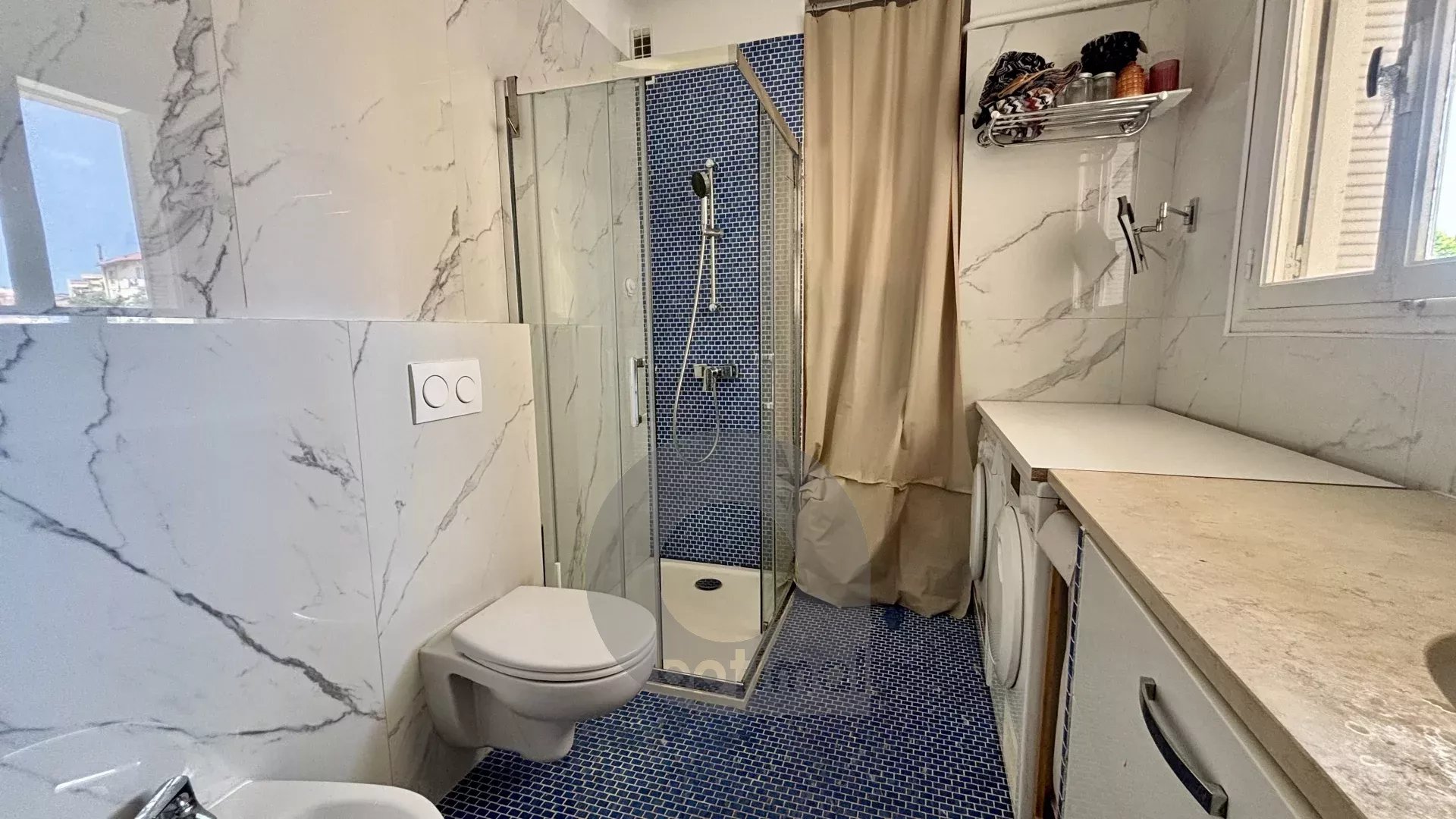 MENTON -Quartier du Centenaire , 2 pièces de 46.94m²