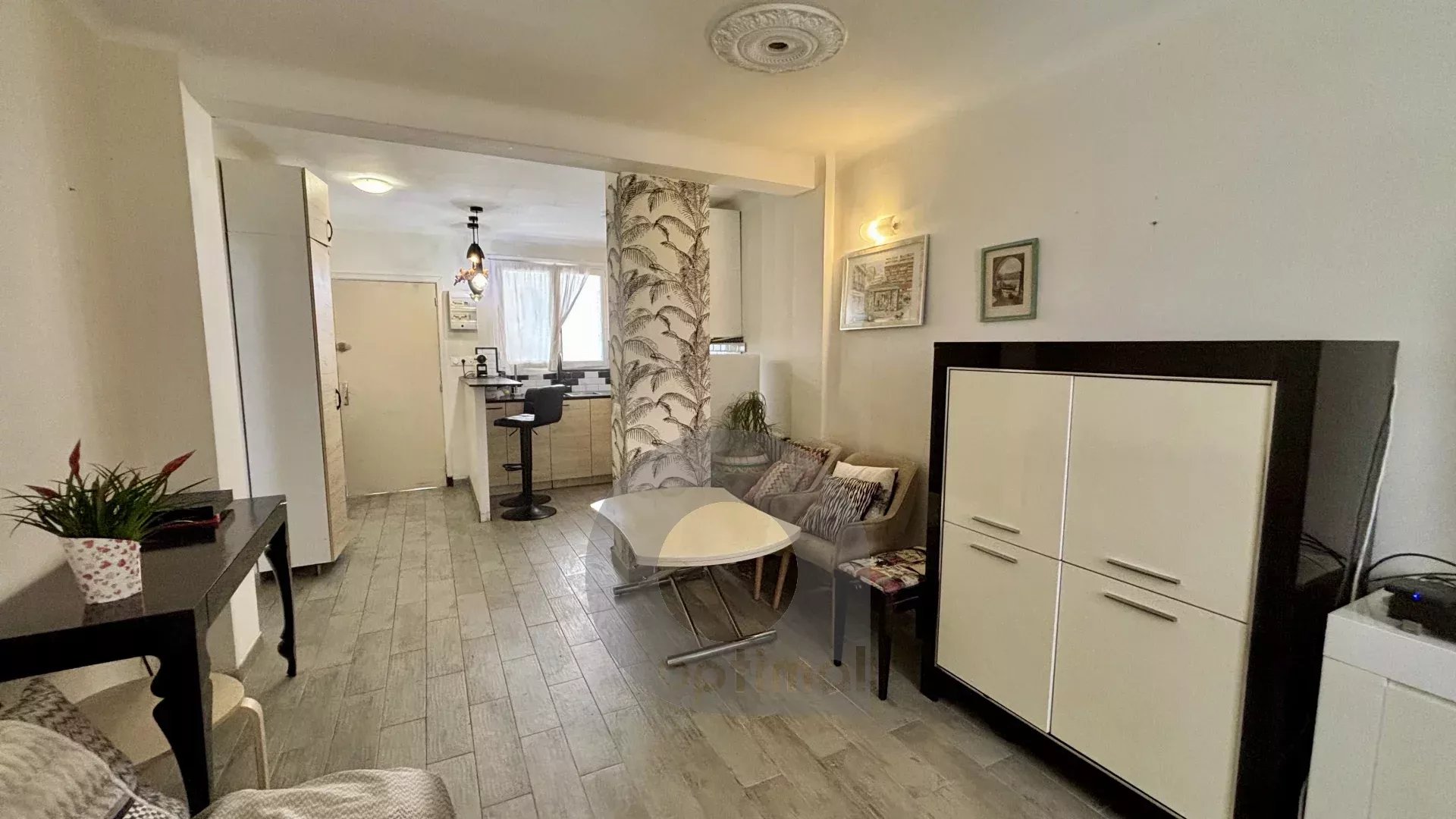 MENTON -Quartier du Centenaire , 2 pièces de 46.94m²