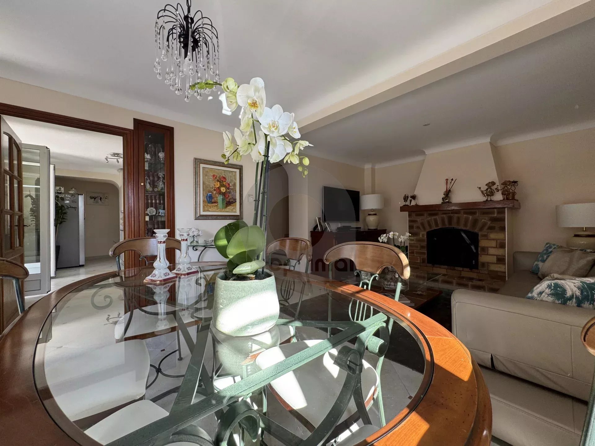 VILLA ROQUEBRUNE VUE MER EXCELLENT ÉTAT TERRASSE JARDIN GARAGE