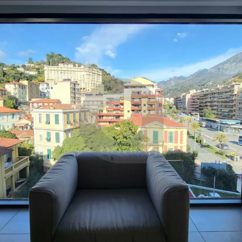 Menton centre – Immeuble neuf – Appartement deux pièces avec terrasse