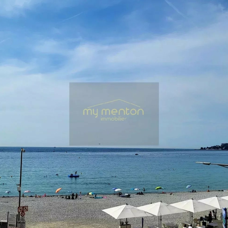 MENTON CENTRE ;  Appartement Bourgeois Front de mer