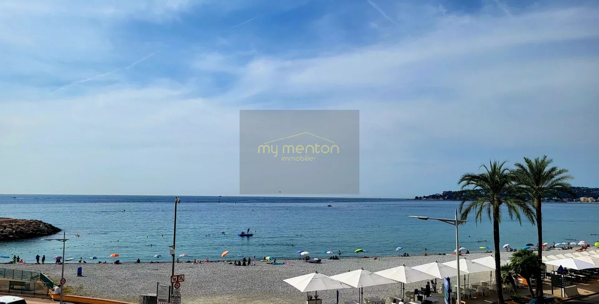 MENTON CENTRE ;  Appartement Bourgeois Front de mer