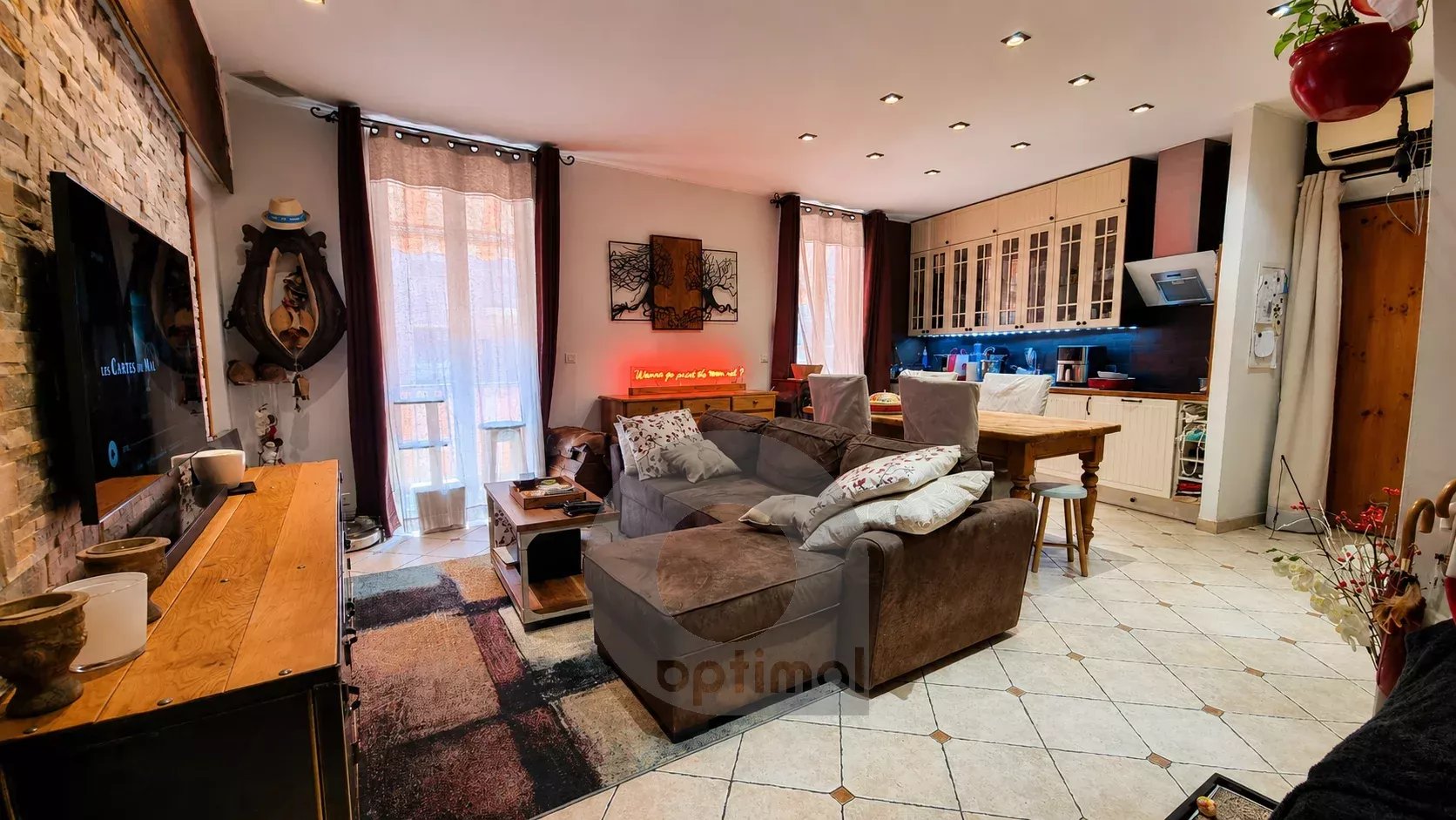 Charmant appartement 2 pièces à Roquebrune-Cap-Martin