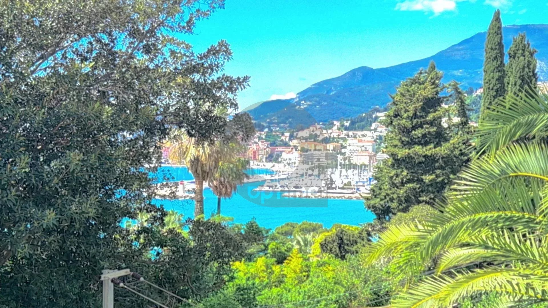 🌿 Charmante Maison de Ville mitoyenne avec Vue  –Mer et Menton Quartier Garavan, Menton