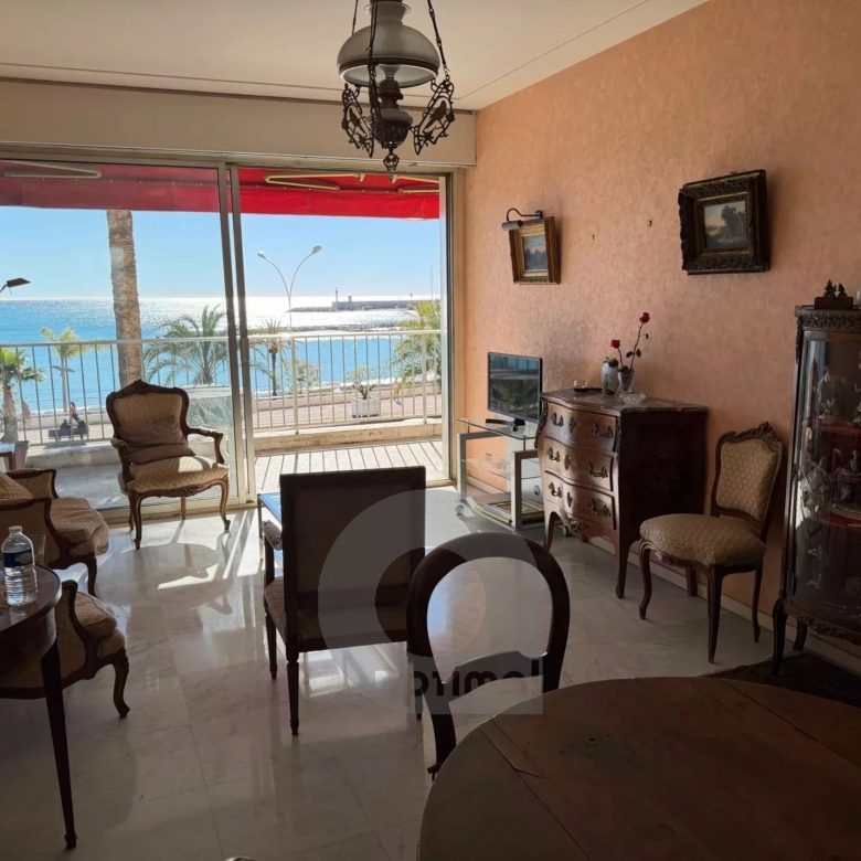 Front de Mer Grand Standing – Spacieux 3 pièces – Terrasse vue panoramique mer – Cave – Garage en option