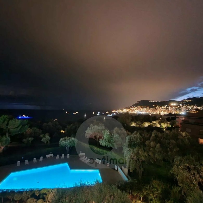 Magnifique 4 pièces au cap martin, vue panoramique mer et Monaco