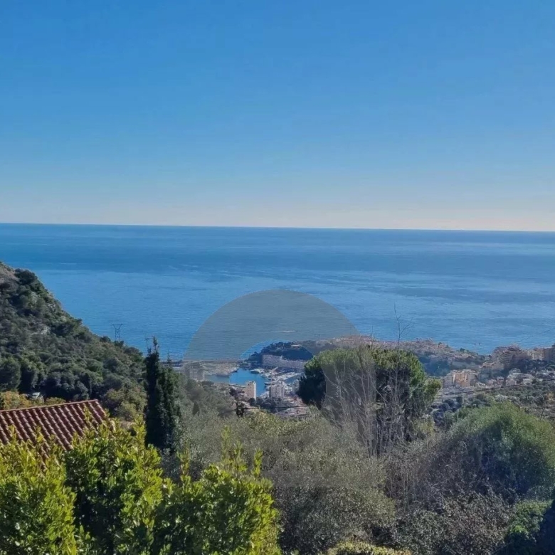 Villa la Turbie vue mer Moncao