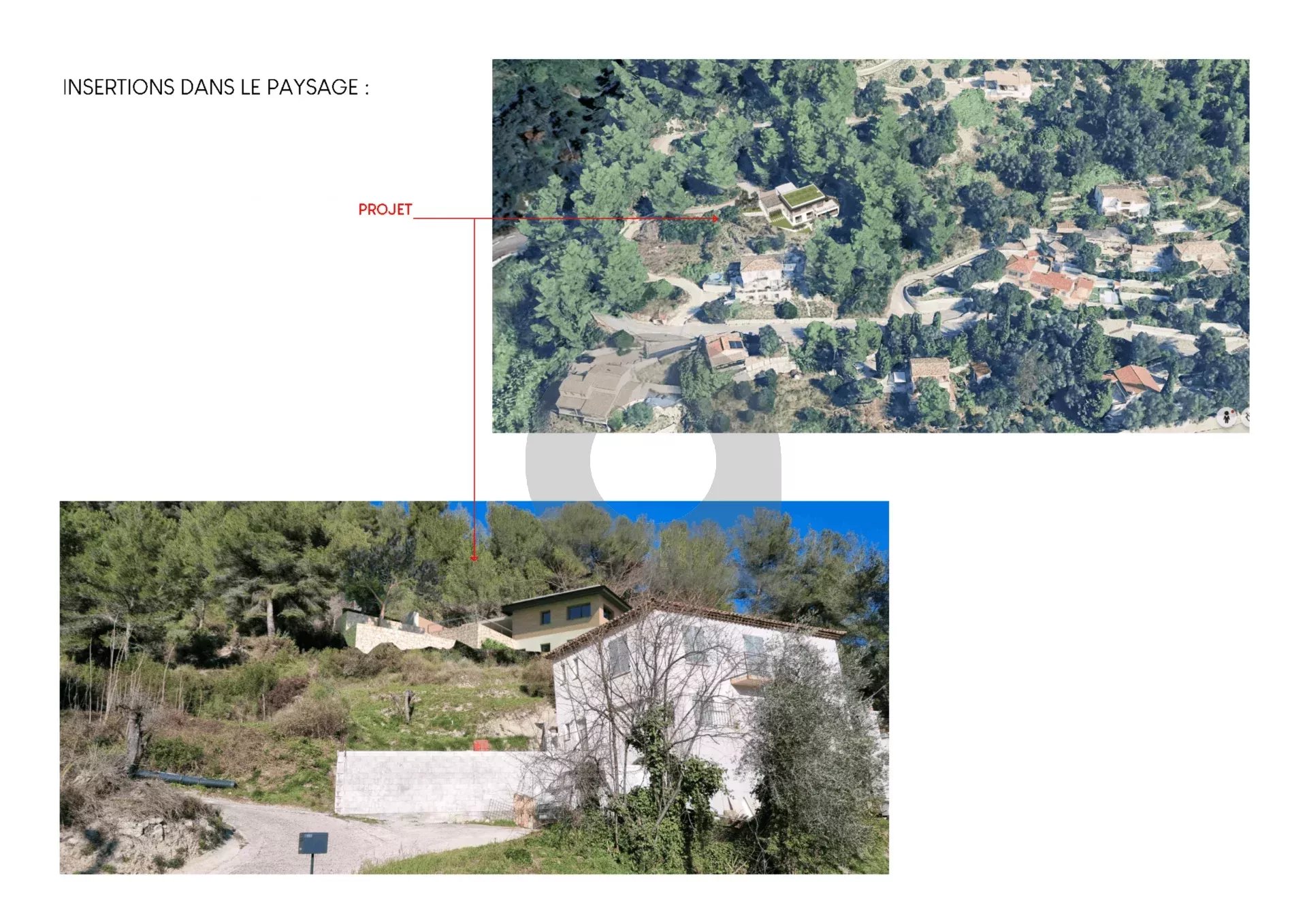 VENTE TERRAIN CONSTRUCTIBLE AVEC PERMIS DE CONSTRUIRE À GORBIO