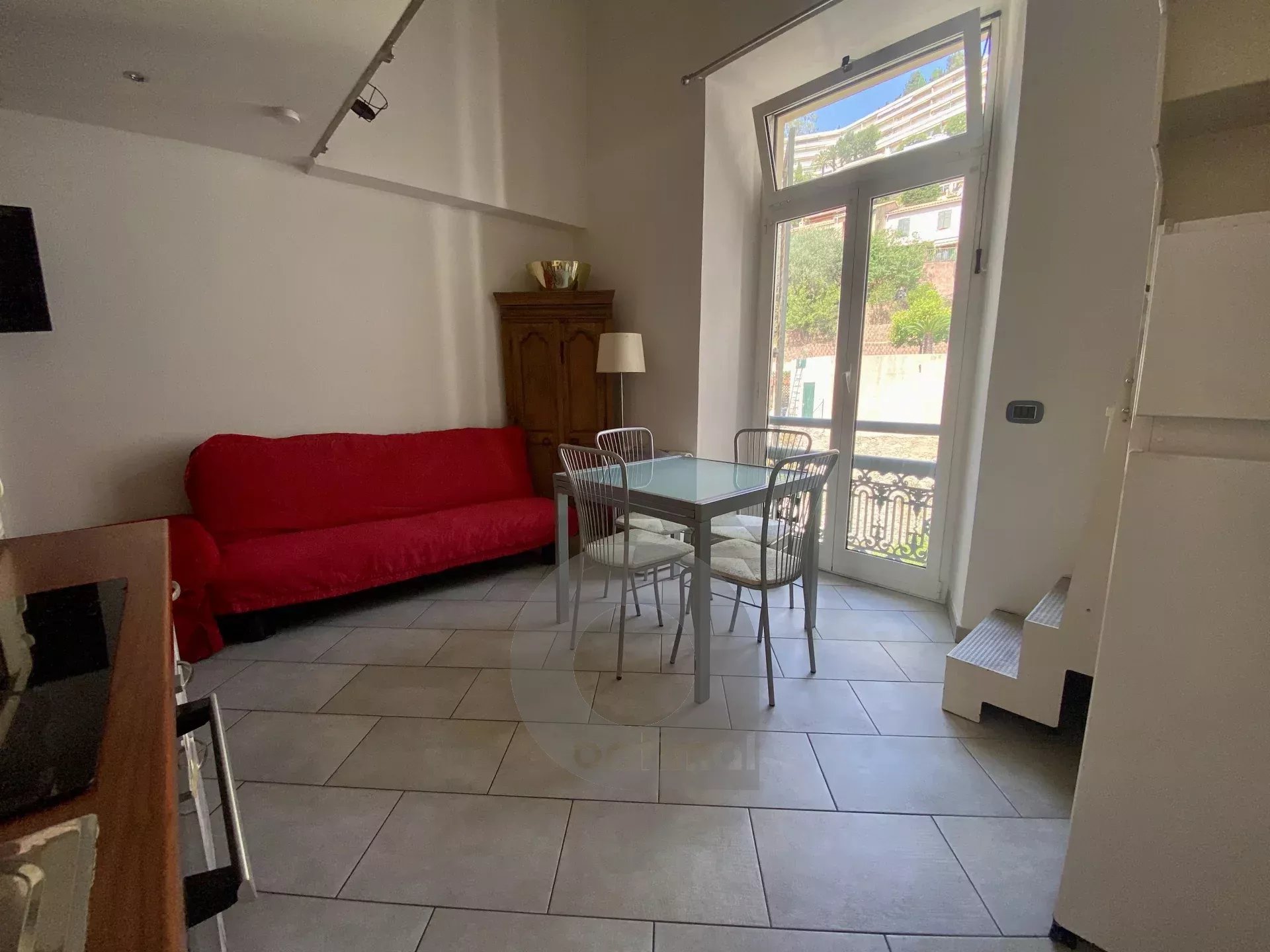 Menton Garavan – Résidence Bourgeoise Front de Mer – 2 pièces avec mezzanine