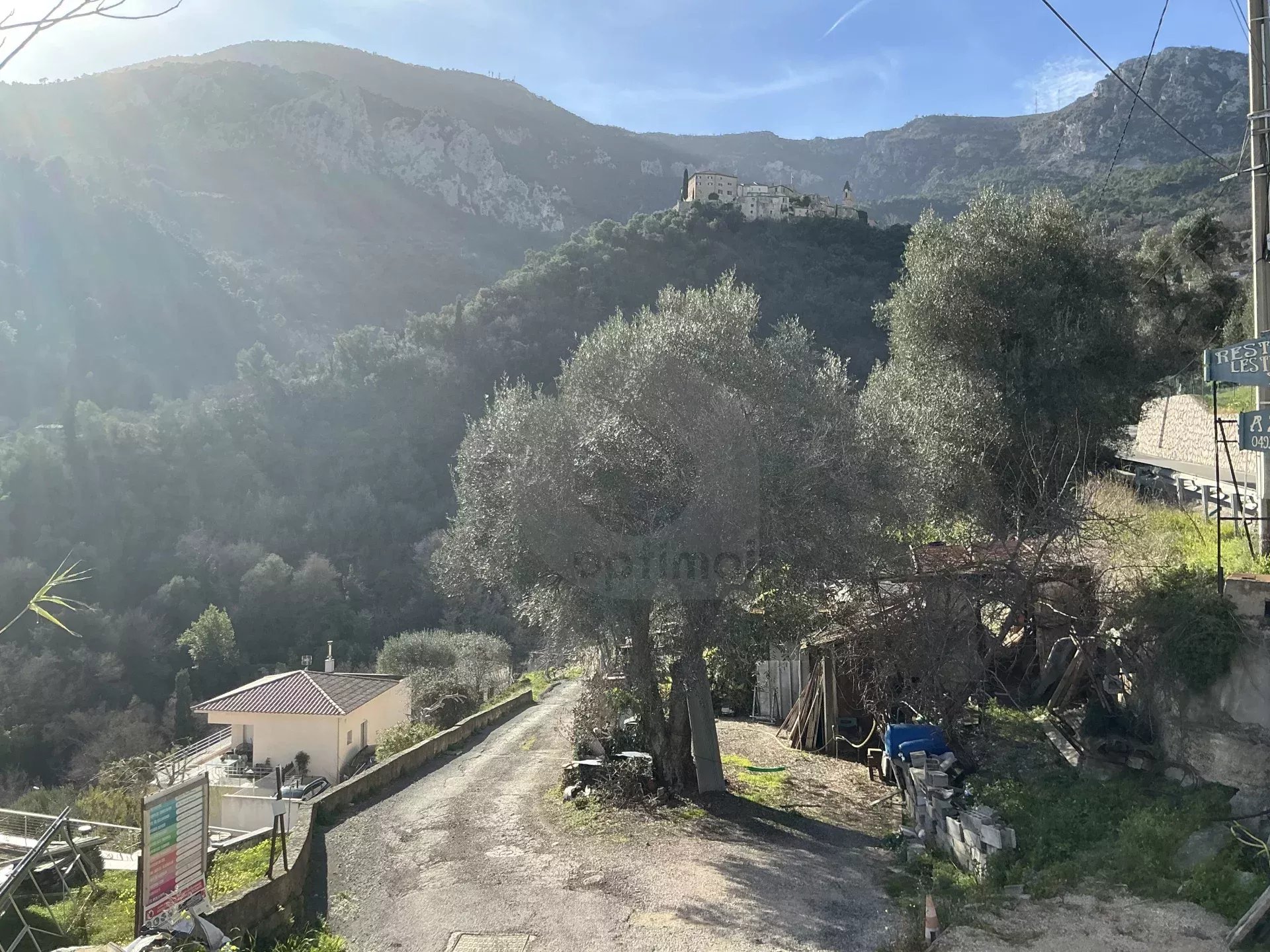 VENTE TERRAIN CONSTRUCTIBLE À GORBIO