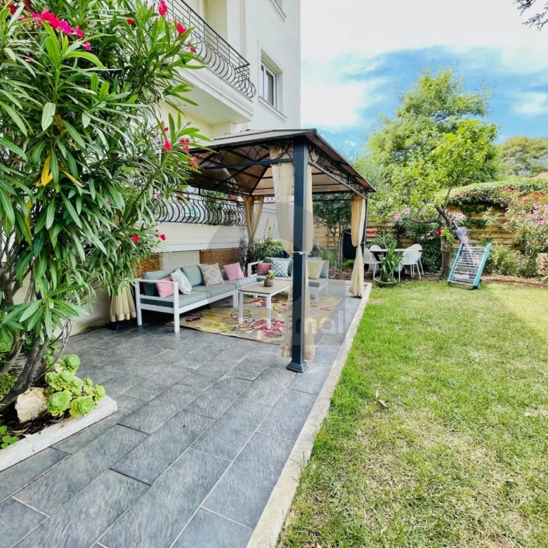 3 pièces plateau du Cap Martin avec JARDIN