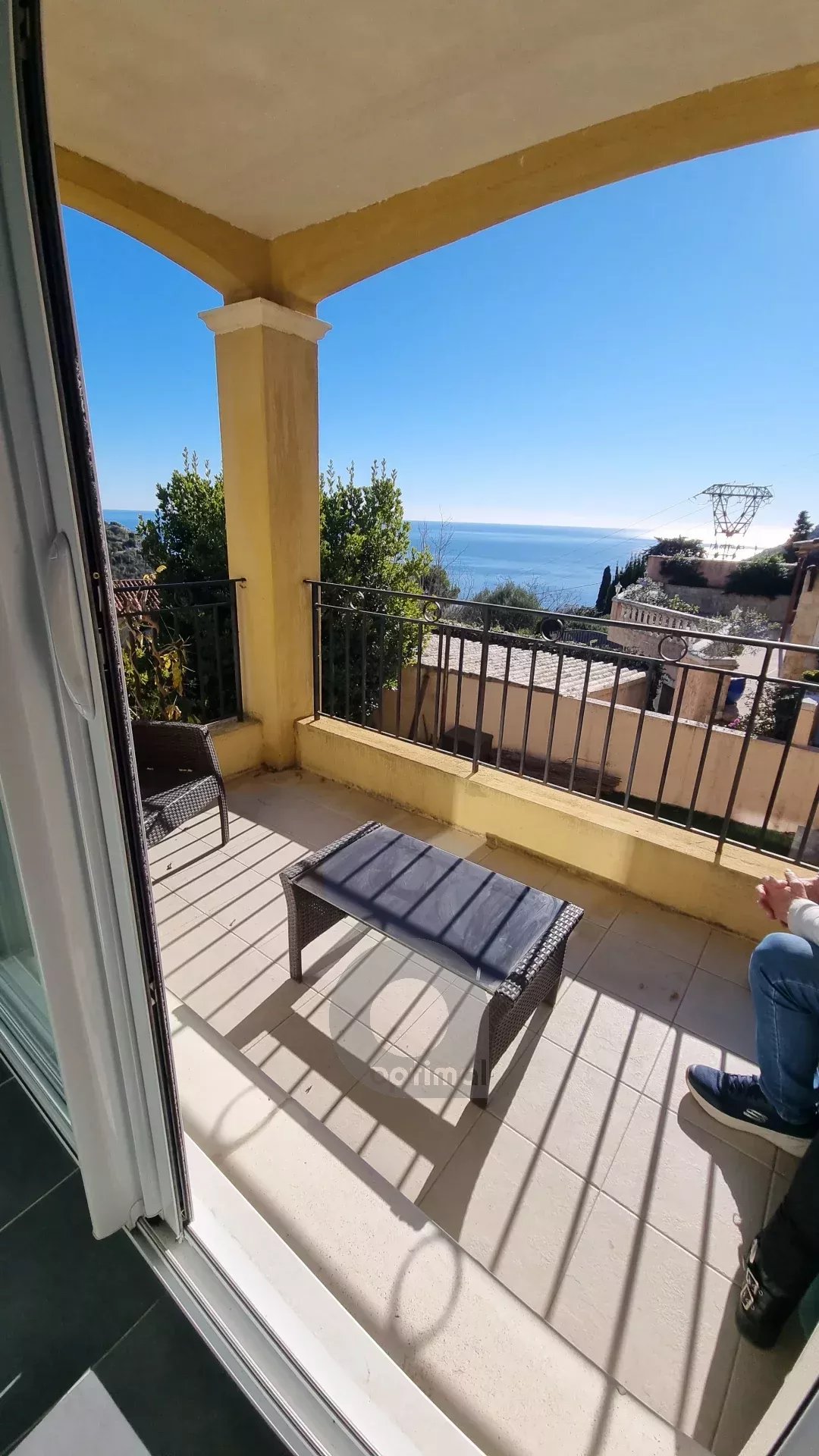 Villa la Turbie vue mer Moncao