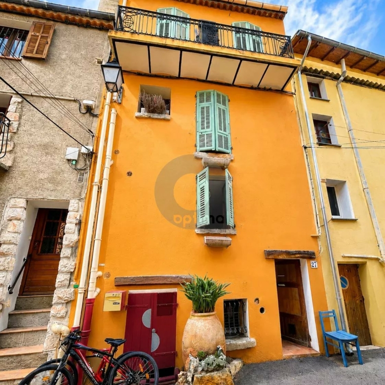 Castellar MAISON DE VILLAGE – terrasse -OUEST