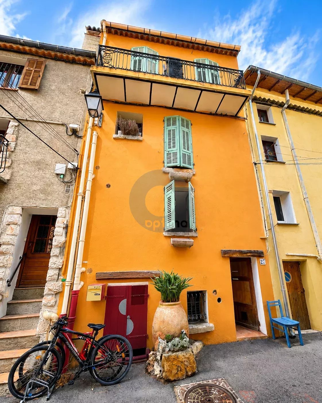 Castellar MAISON DE VILLAGE – terrasse -OUEST