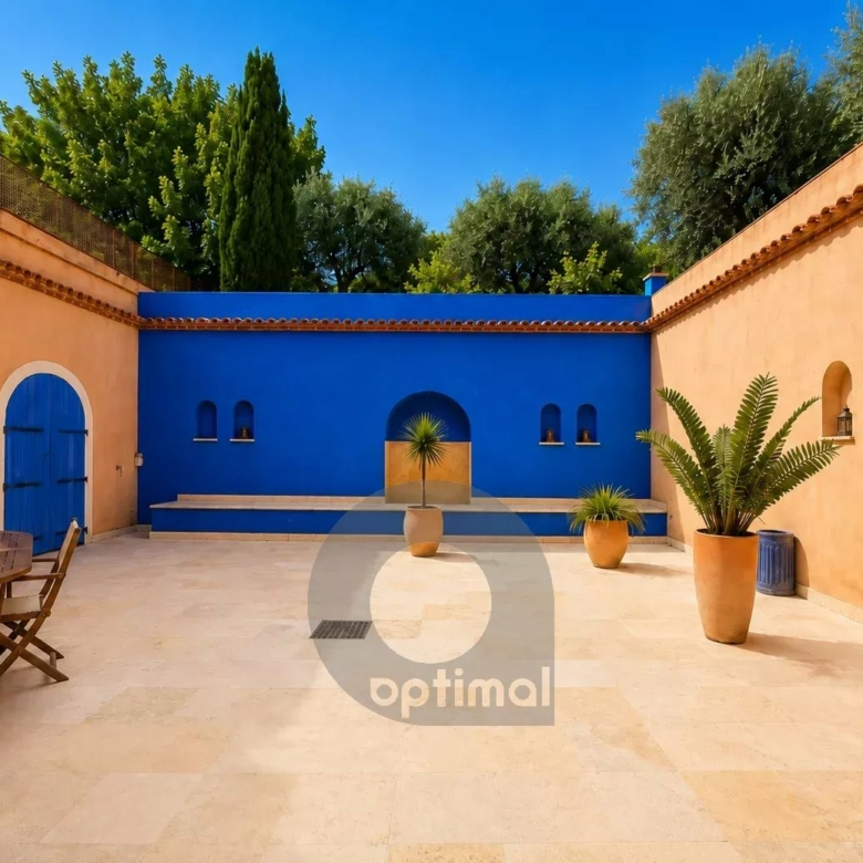 Menton – Propriété de caractère avec vue mer panoramique et permis purgé
