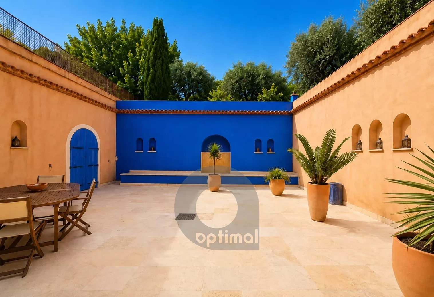 Menton – Propriété de caractère avec vue mer panoramique et permis purgé