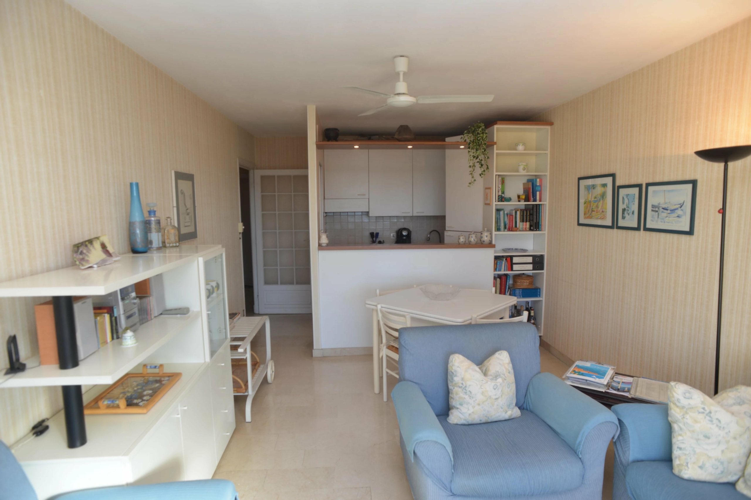 MENTON GARAVAN – 3 pièces dernier étage avec terrasse vue mer cave et garage