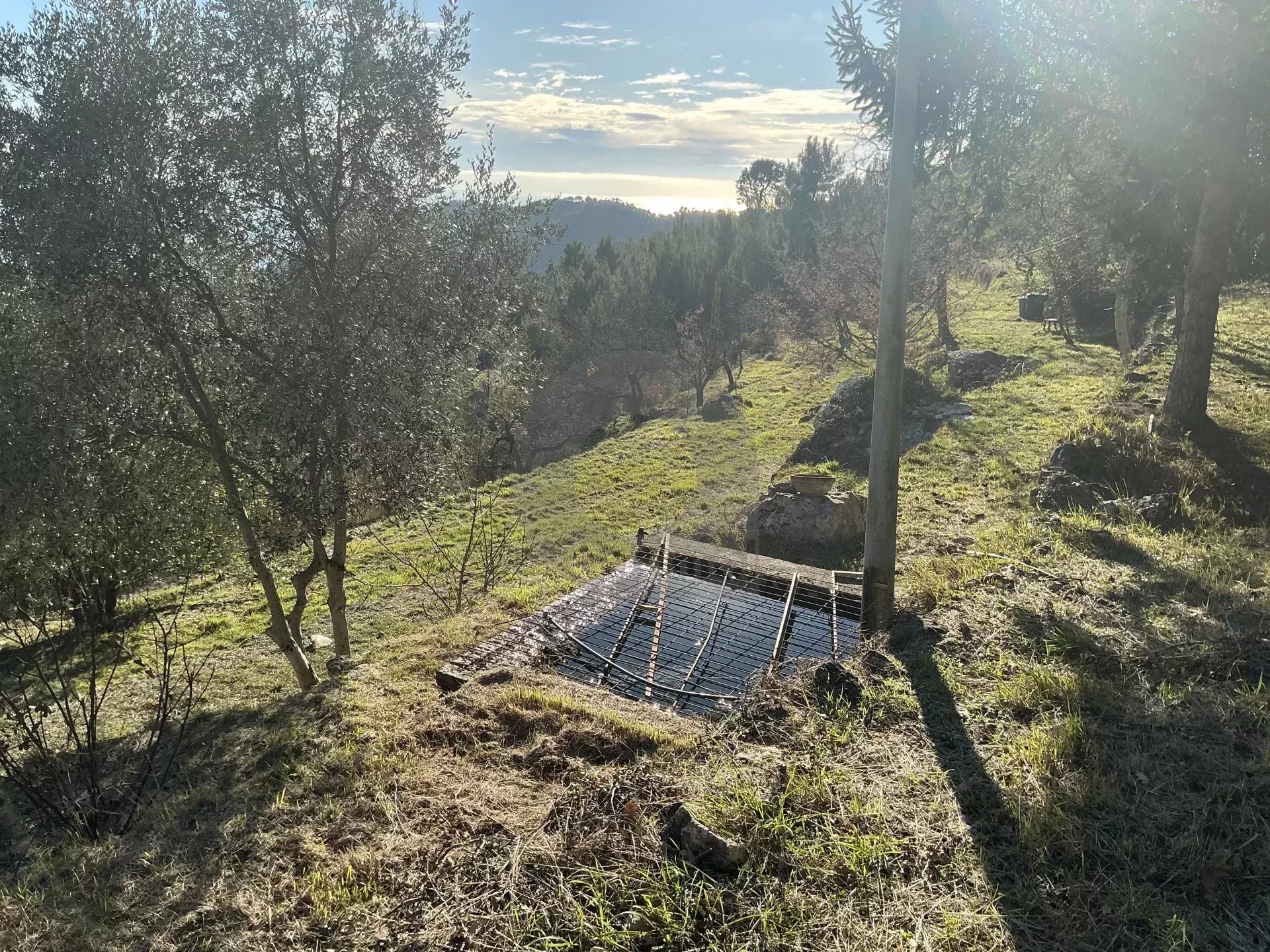 Terrain Non Constructible à Gorbio: Vue Panoramique