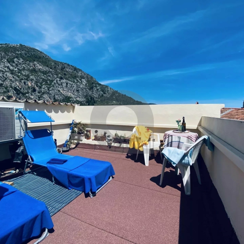 MAISON 4 PIECES 71m2 GORBIO TERRASSE VUE MER