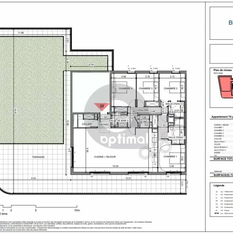 EZE – PROGRAMME NEUF – Livraison Fin 2027 – 5 pieces avec terrasses + Parking en sous-sol