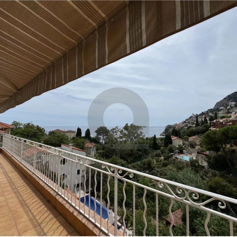 VENTE APPARTEMENT DUPLEX 4P VUE MER ROQUEBRUNE CAP MARTIN-GOLFE BLEU