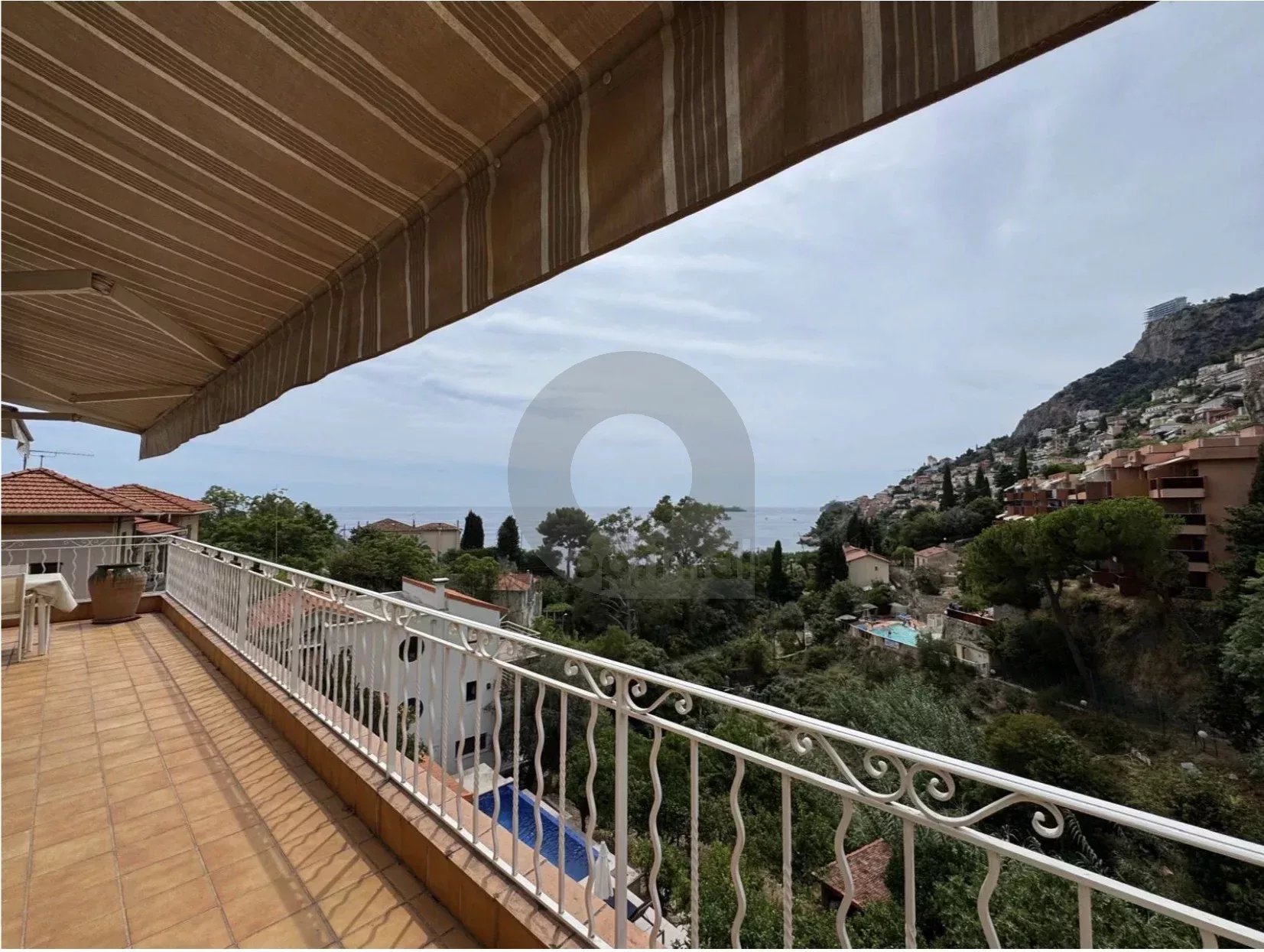 VENTE APPARTEMENT DUPLEX 4P VUE MER ROQUEBRUNE CAP MARTIN-GOLFE BLEU