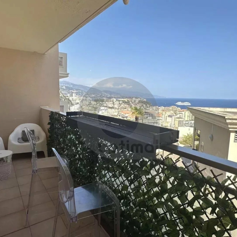 CAP-D’AIL: A deux pas de MONACO bel appartement 2 pièces avec piscine dans résidence de grand standing