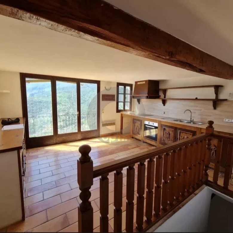 Castellar MAISON DE VILLAGE – terrasse -OUEST