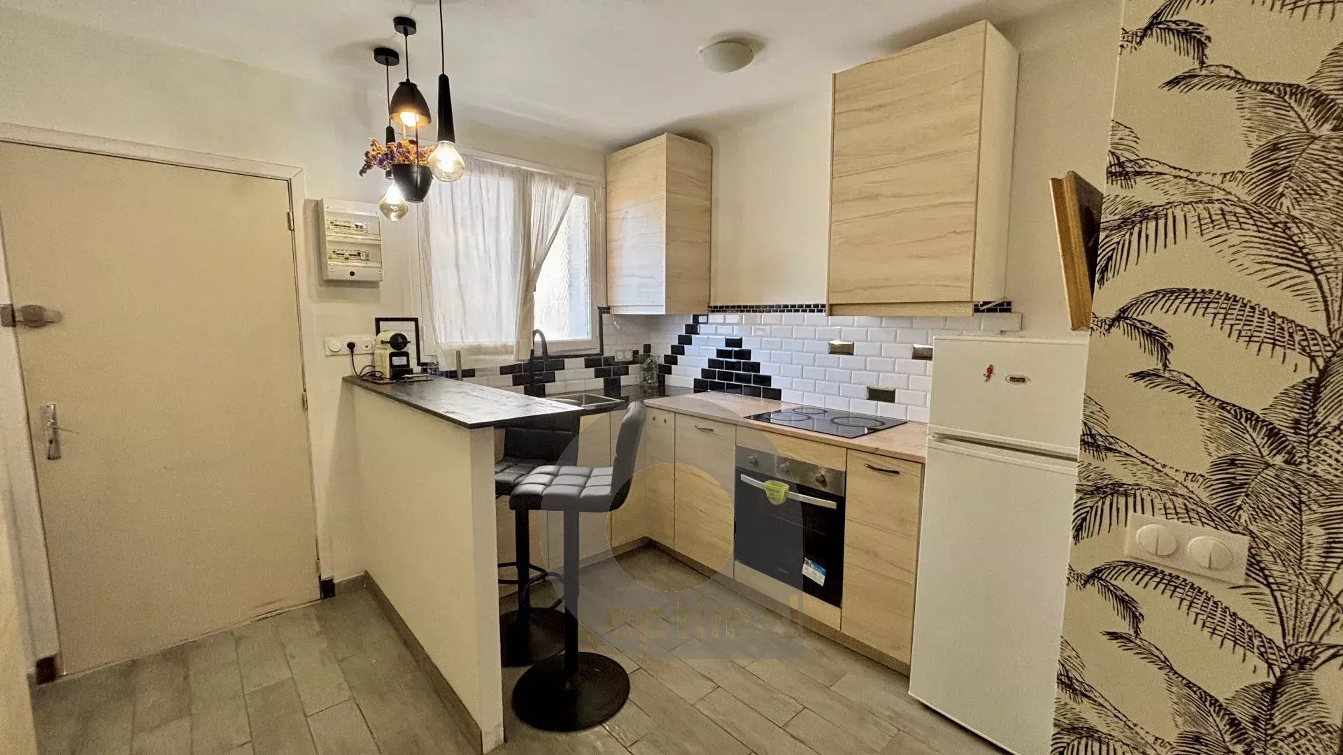 MENTON -Quartier du Centenaire , 2 pièces de 46.94m²
