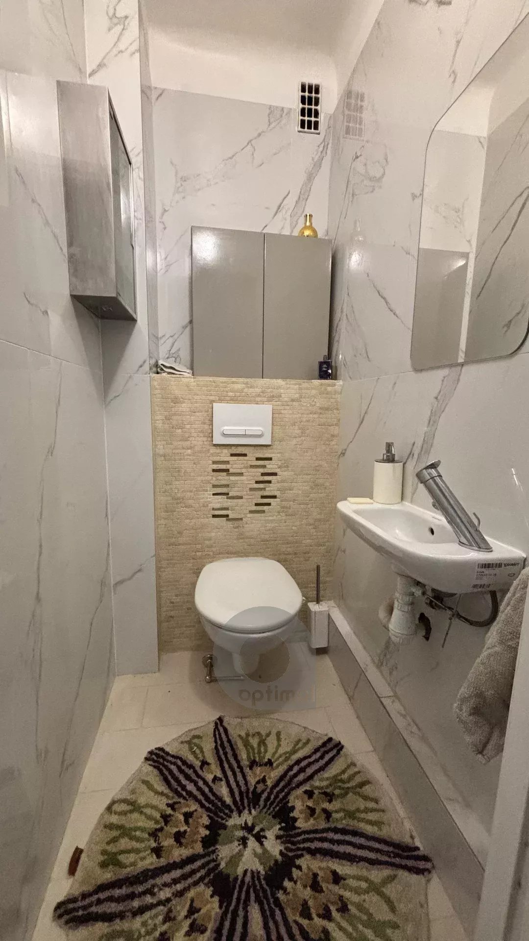 MENTON -Quartier du Centenaire , 2 pièces de 46.94m²