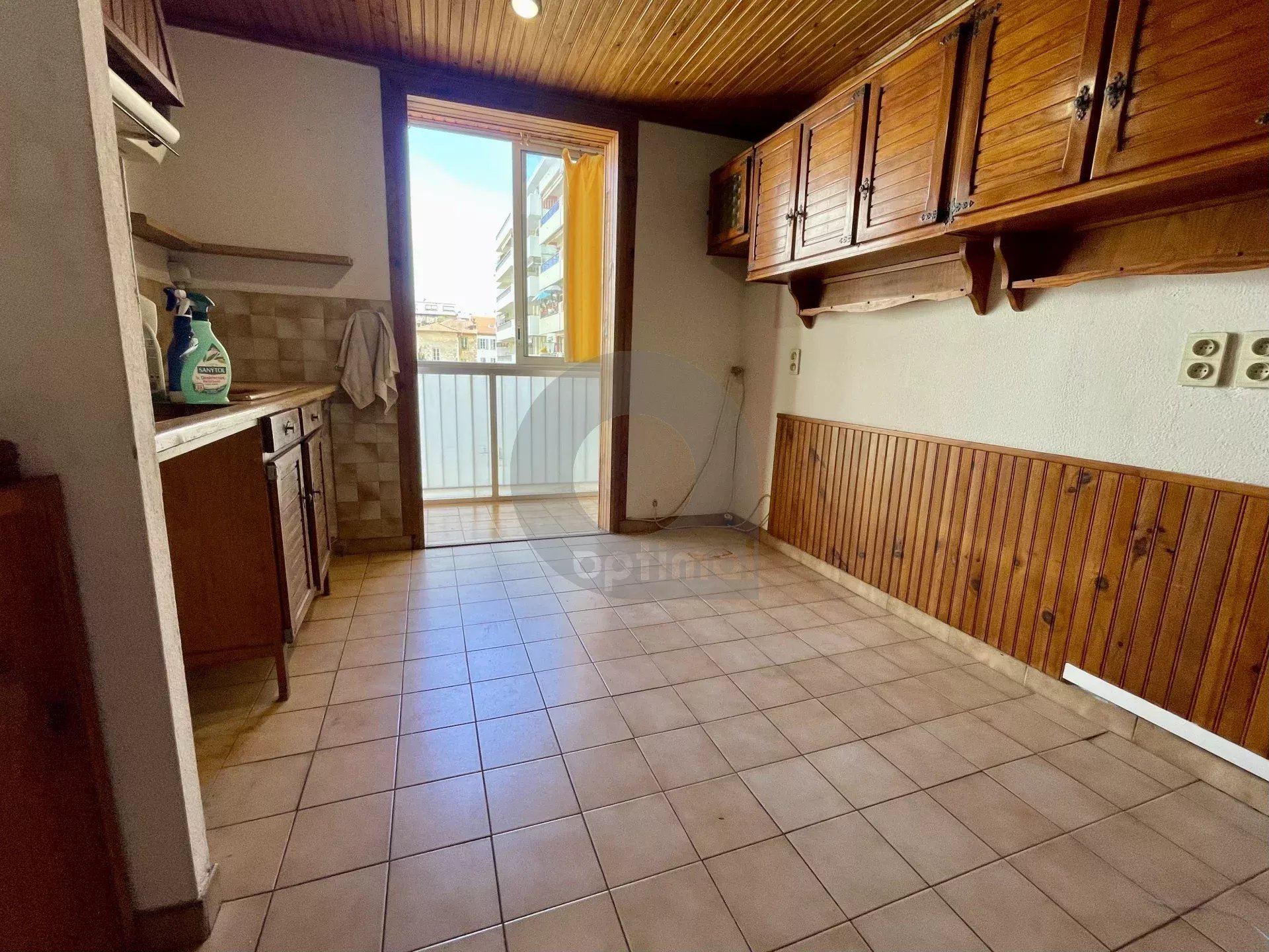 Menton centre 4/5P 80.08m² balcon loggia cave.