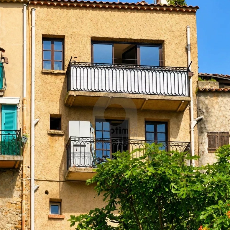 Castellar MAISON DE VILLAGE – terrasse -OUEST