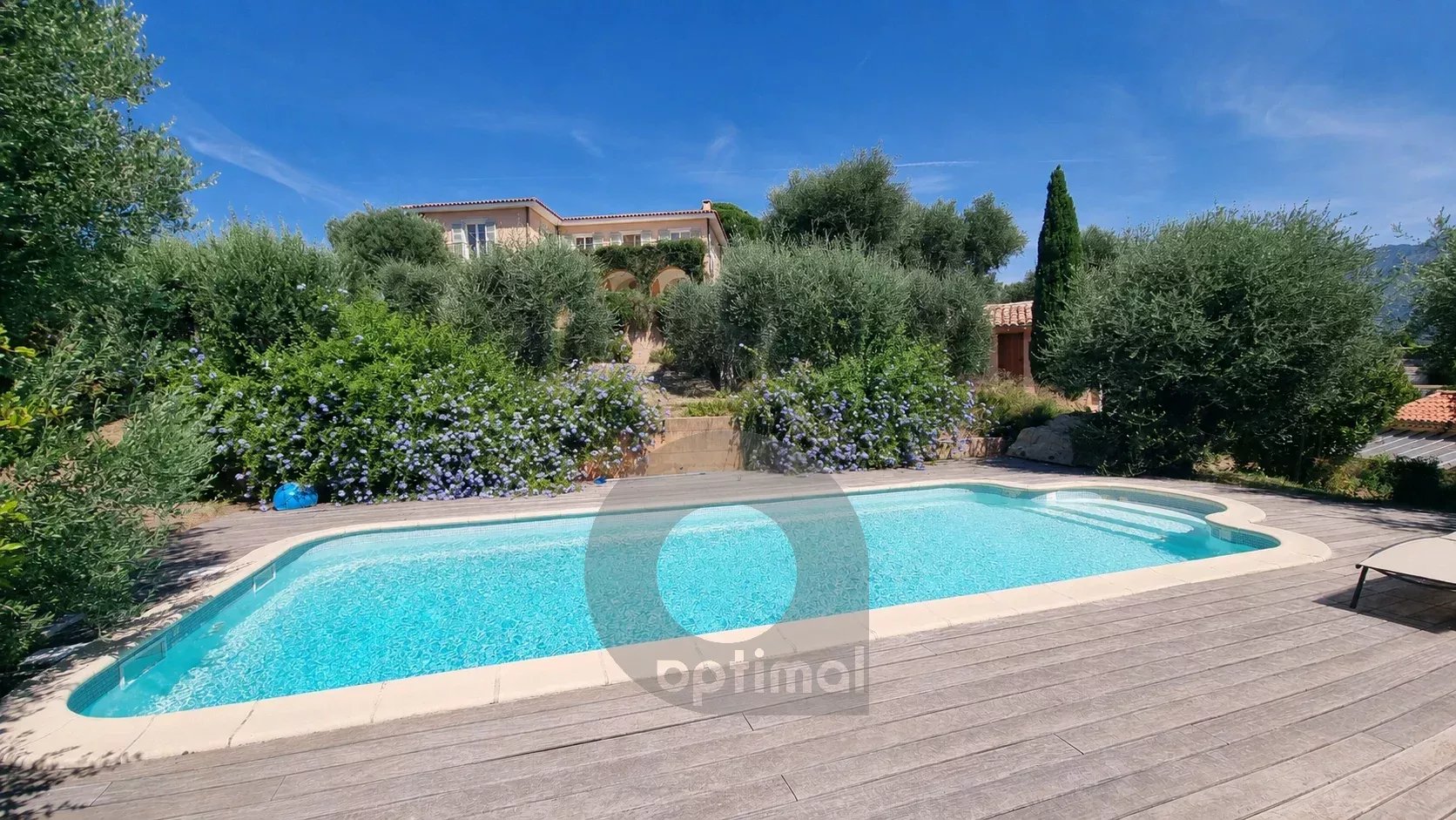 Menton – Propriété de caractère avec vue mer panoramique et permis purgé