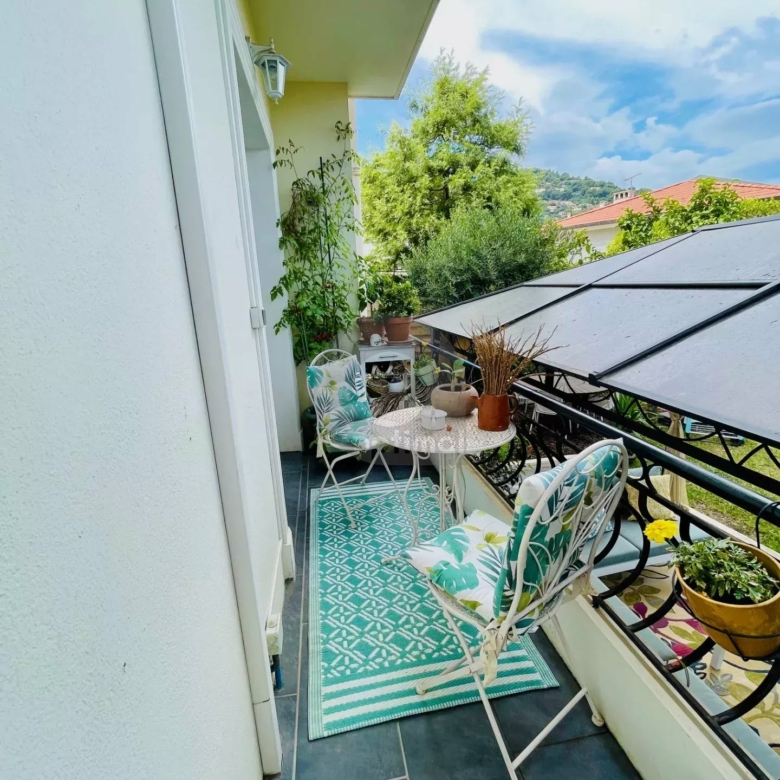 3 pièces plateau du Cap Martin avec JARDIN