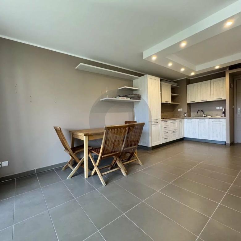2 PIÈCES ROQUEBRUNE VUE MER JARDIN TERRASSE GARAGES