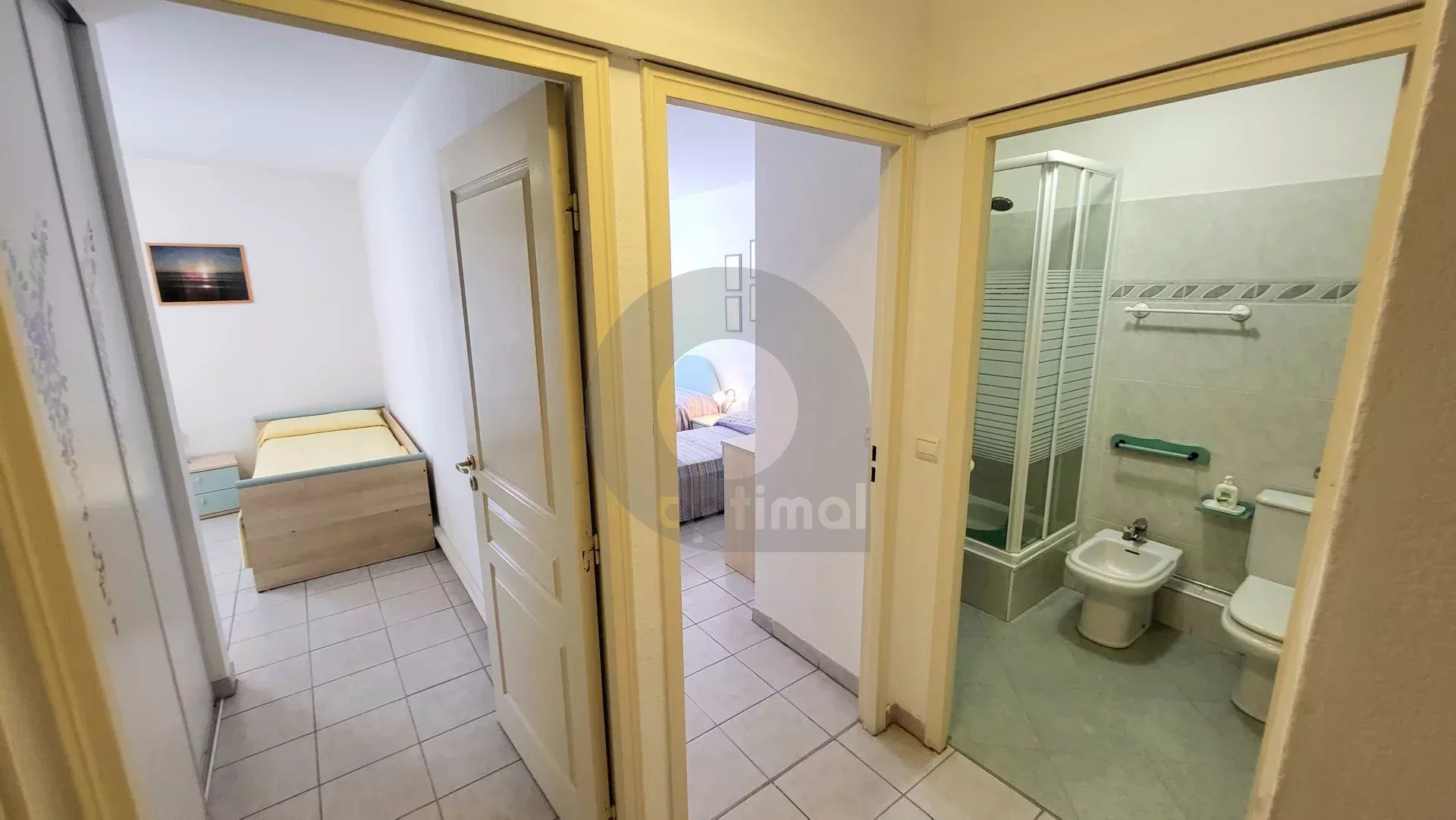 Menton – Appartement 3 Pièces – terrasse et garage