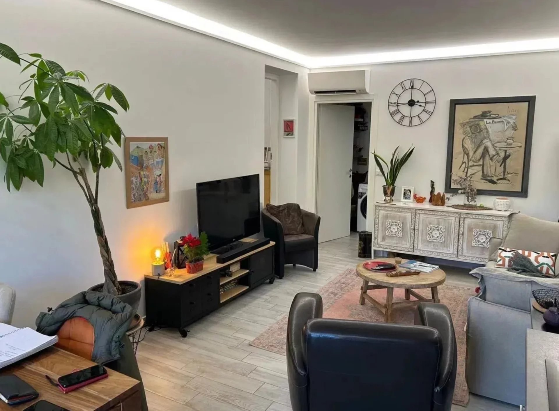 Charmant 2 pièces avec jardin et vue mer à Latte