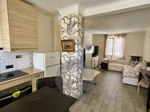 MENTON -Quartier du Centenaire , 2 pièces de 46.94m²