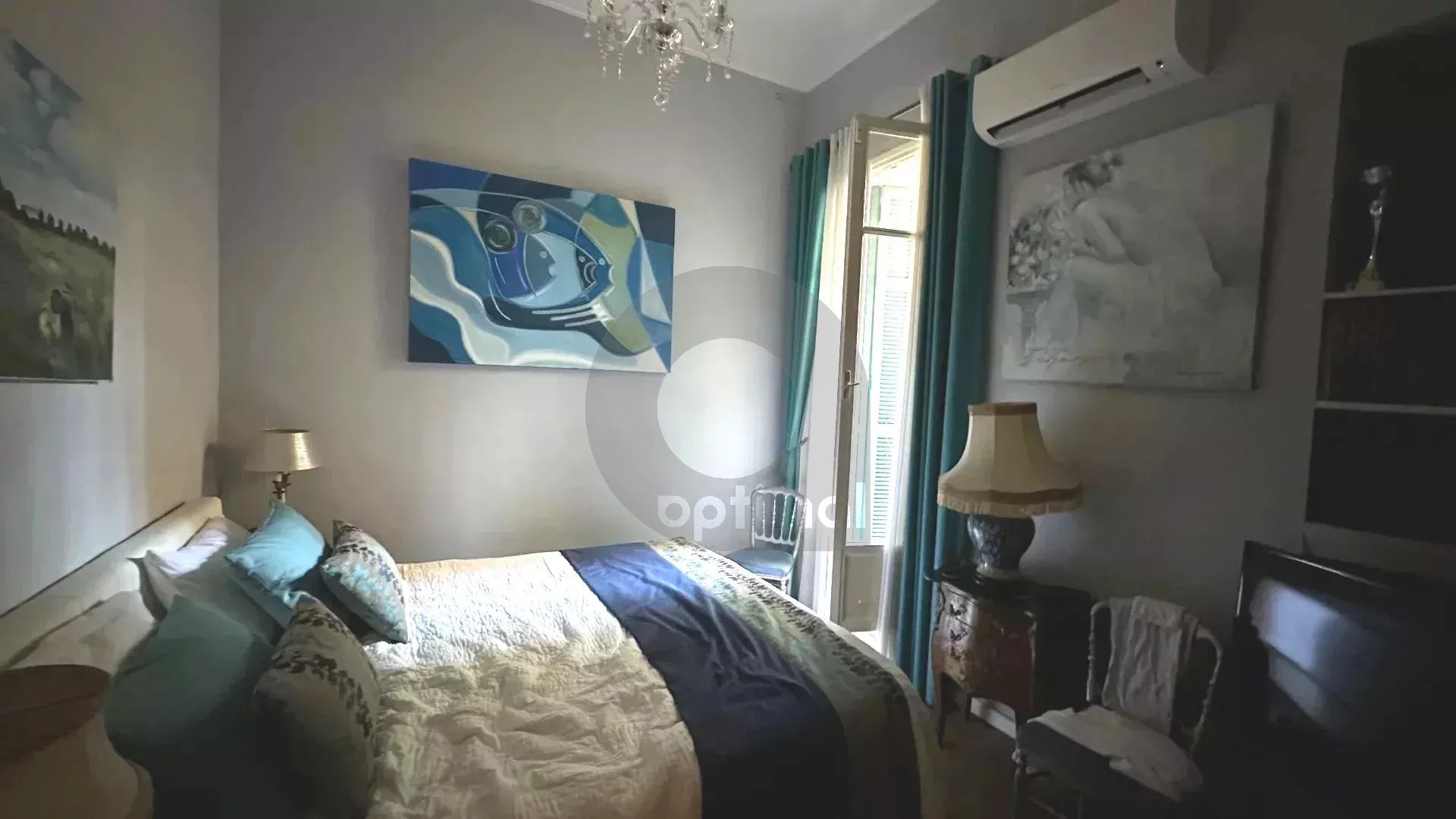 MENTON QUARTIER RIVIERA: VENTE DE LA NUE-PROPRIETE D’UN TRES BEL APPARTEMENT AVEC PARKING