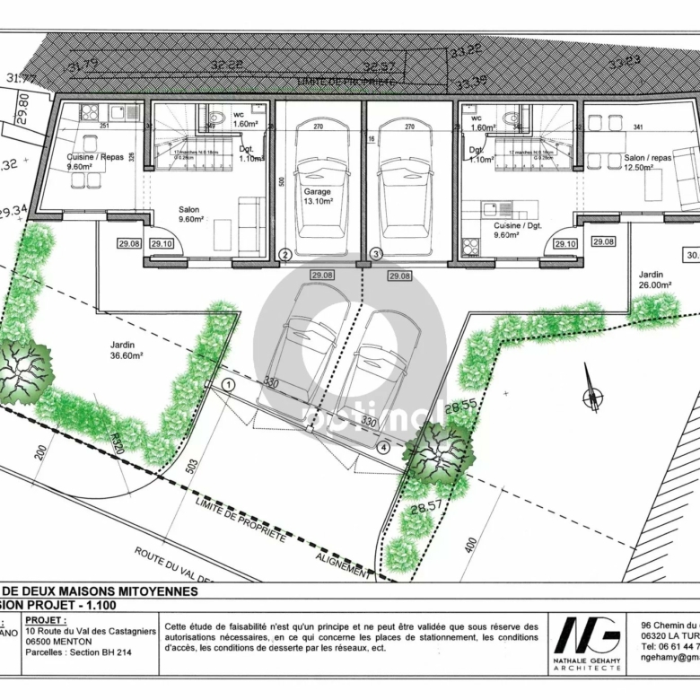 DEUX MAISONS MITOYENNE PERMIS ACCORDE ET PURGE